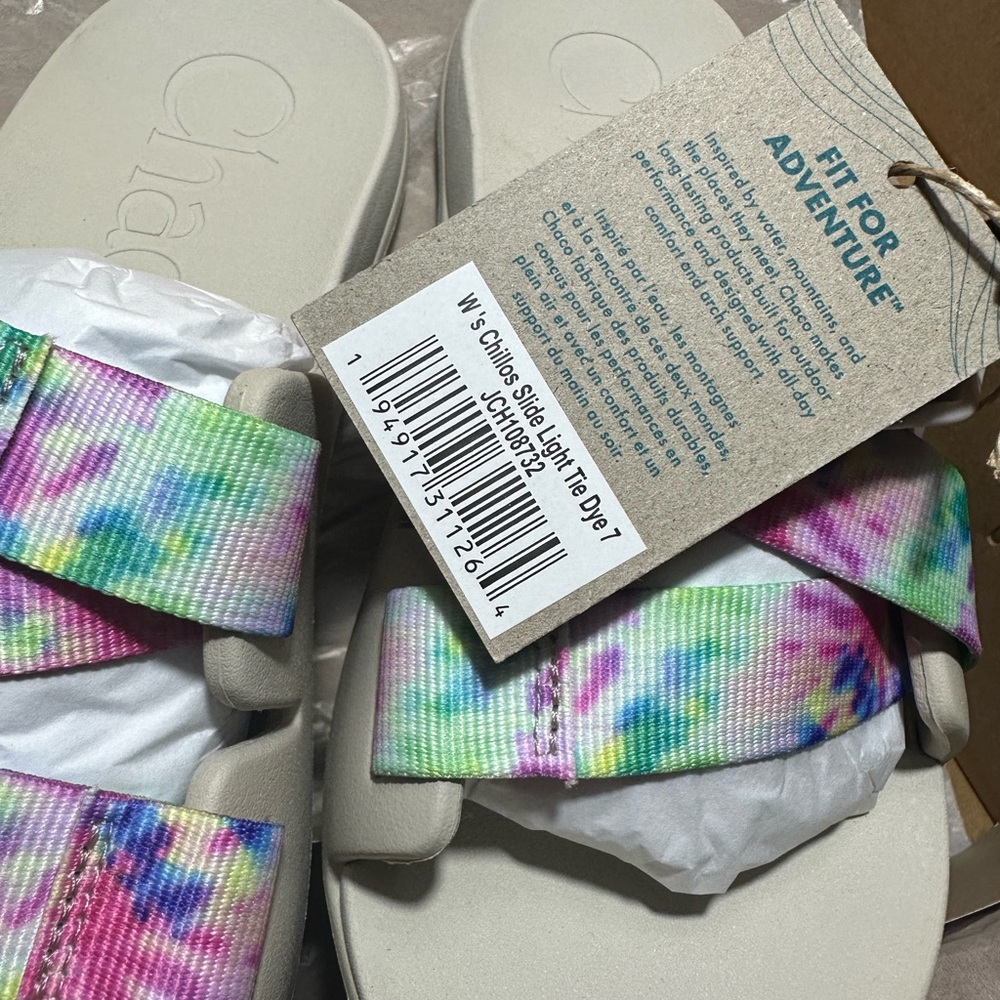 Chaco Tie-Dye Sandals